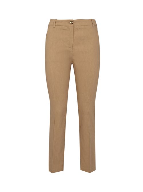 Pantalone Bello in lino stretch beige PINKO | 100155 A34ID41